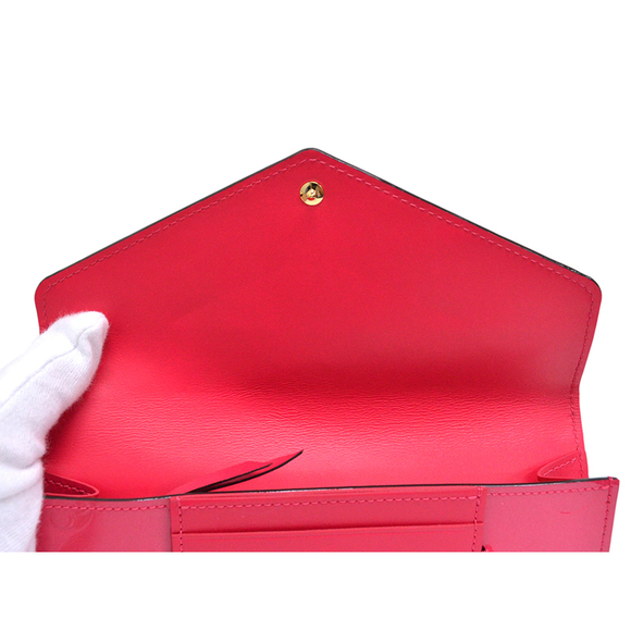 Louis Vuitton Portfoy Jeanne wallet long wallet Vernis HotPink - Picture 2 of 5